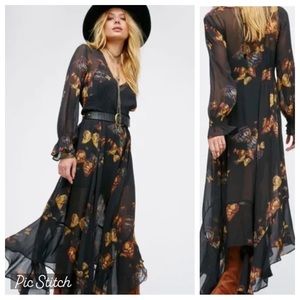 Free People Butterfly Skies Maxi Dress